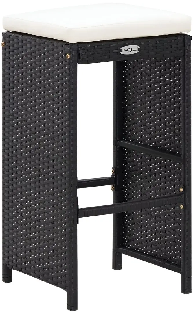 Комплект садовой мебели VidaXL 49569 (Black)