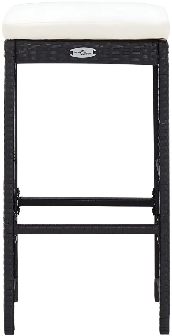 Комплект садовой мебели VidaXL 49569 (Black)