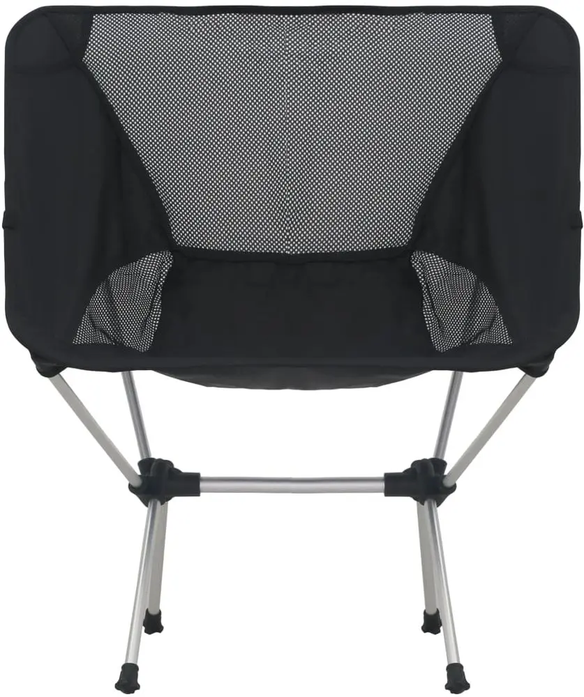 Set scaune pliabile VidaXL 47797 (Black/Silver)