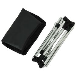 Set scaune pliabile VidaXL 47797 (Black/Silver) Thumb