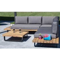 Set mobilier de gradina Villager Avila 67204 (Gray/Wood) Thumb