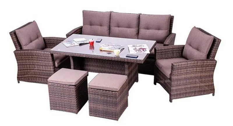 Set mobilier de gradina Villager Elda 67203 (Brown)