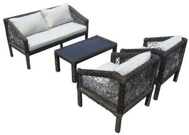 Set mobilier de gradina Villager Picaso (Brown)