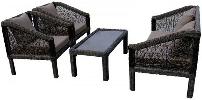 Set mobilier de gradina Villager Picaso (Brown)