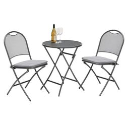 Set mobilier de gradină Villager Balkon (Black)