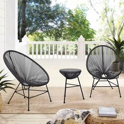 Set mobilier de gradina Waltz Lines F5050 (Black)