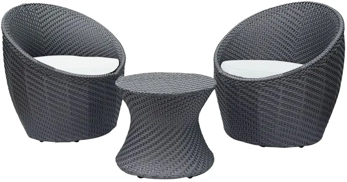 Set mobilier de gradina Waltz Balcon Round F5030 (Gray/White) - 6