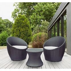 Set mobilier de gradina Waltz Balcon Round F5030 (Gray/White)