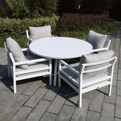 Set mobilier de gradina Waltz Friend F5525 (White/Gray) Thumb