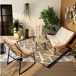 Комплект садовой мебели Waltz Silent F5513 (Beige/Black) Thumb