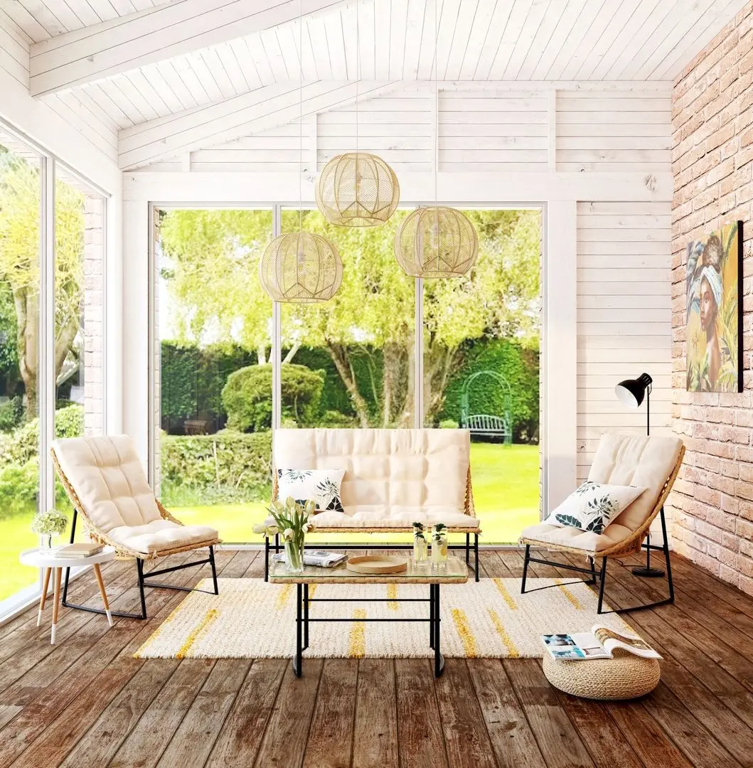 Комплект садовой мебели Waltz Silent F5513 (Beige/Black)