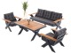 Комплект садовой мебели Worker Terrace F3312 (Black/Natural)