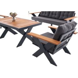 Set mobilier de gradina Waltz Terrace F3312 (Black/Natural) Thumb