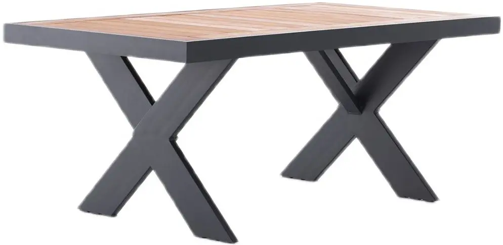 Set mobilier de gradina Waltz Terrace F3312 (Black/Natural) - 2