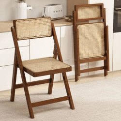 Комплект складных стульев Costway JV11771CF-2 (Brown)