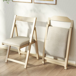Комплект складных стульев Costway JV13018YW-2 (Natural)