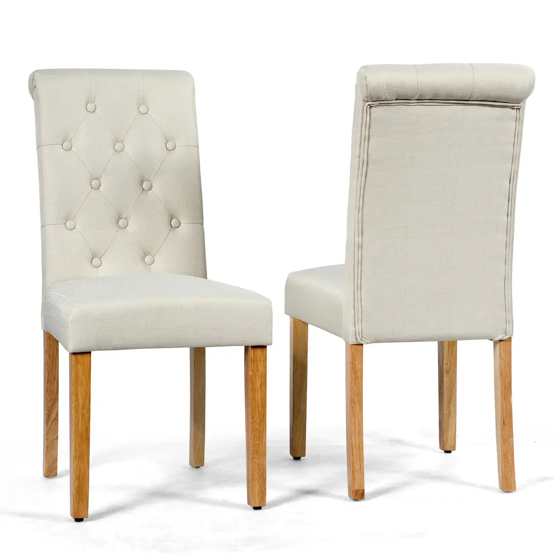 Комплект стульев Costway HW64221BE (Beige)
