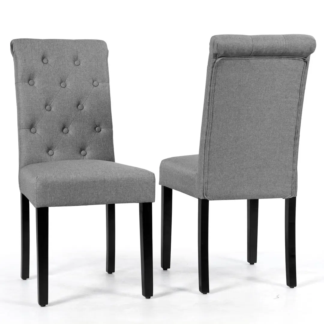 Комплект стульев Costway HW64221GR (Grey)