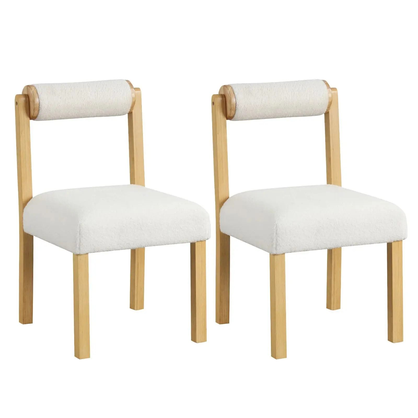 Комплект стульев Costway JV12577WH-2 (White) - 2