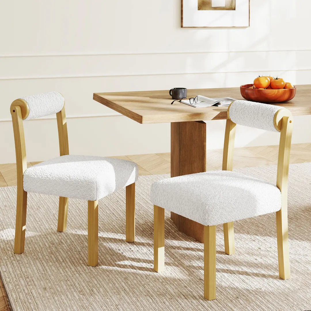 Комплект стульев Costway JV12577WH-2 (White)