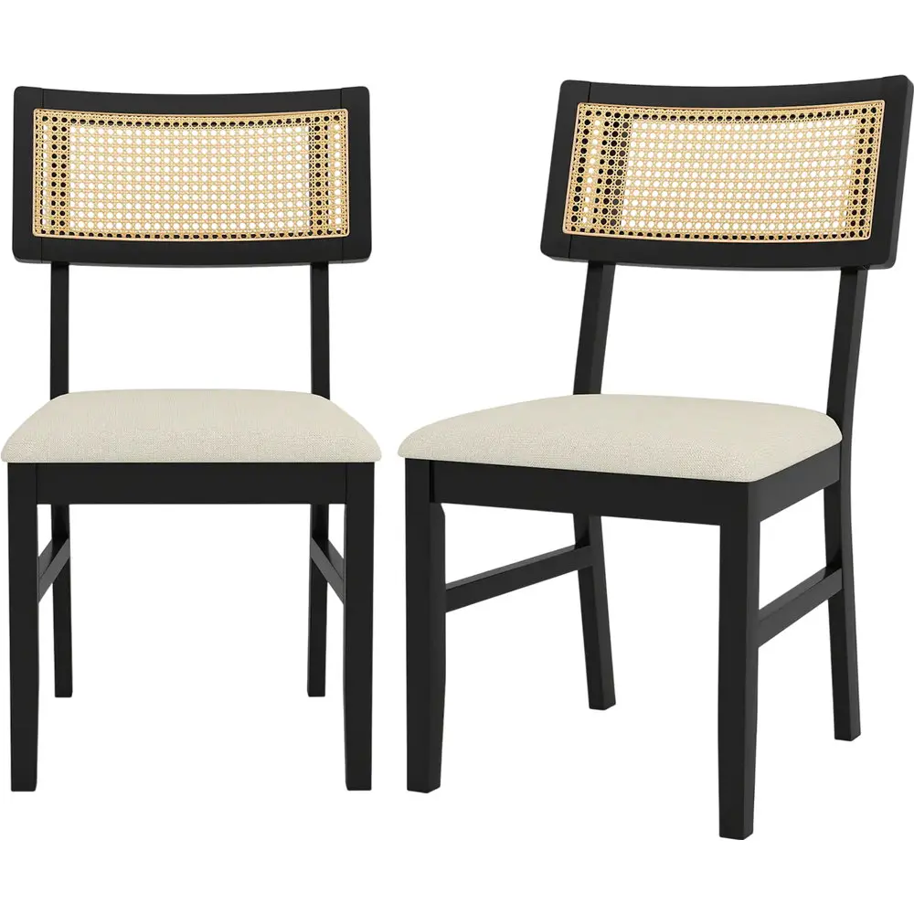 Set scaune Costway JV13505BK (Black) - 2