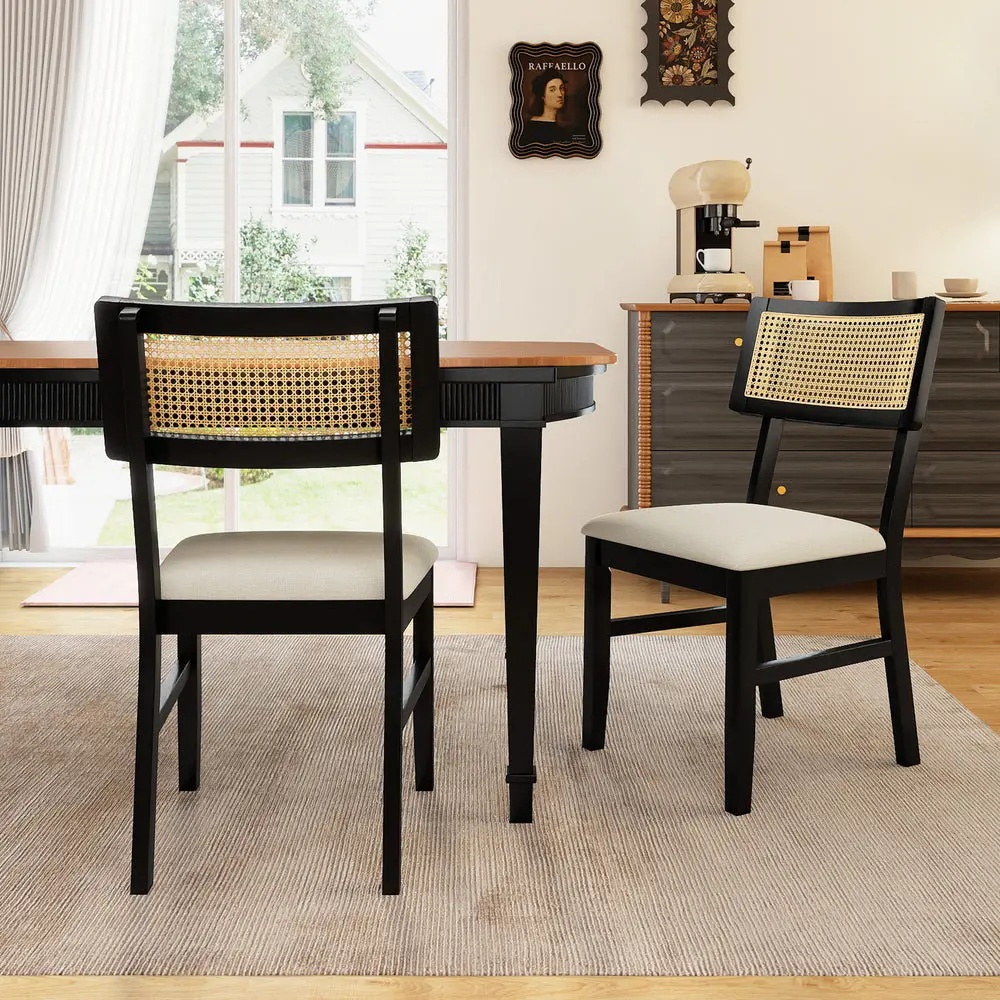 Set scaune Costway JV13505BK (Black)
