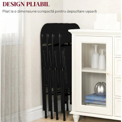 Комплект стульев Homcom 835-005V02BK (Black) Thumb