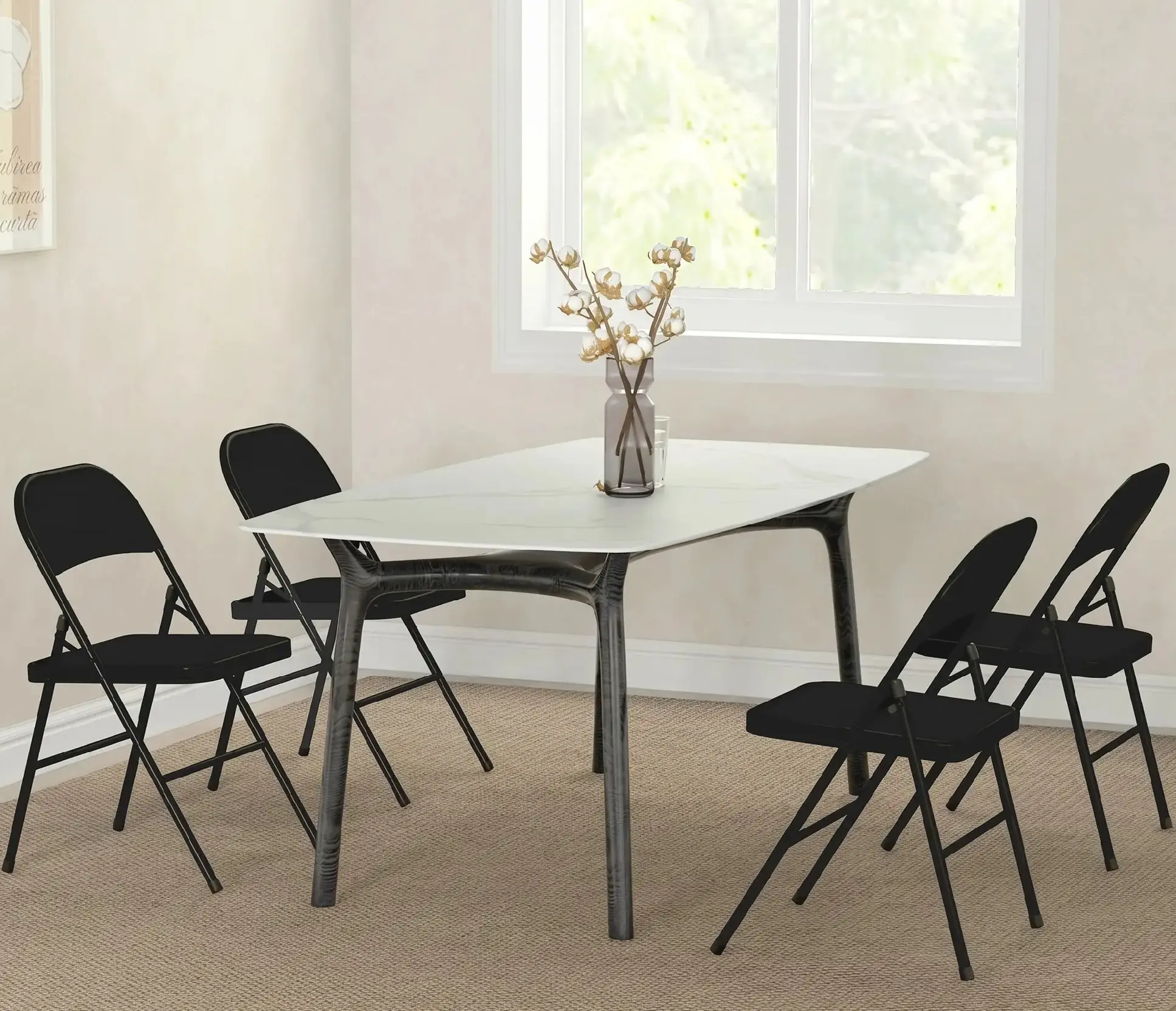 Комплект стульев Homcom 835-005V02BK (Black) - 9
