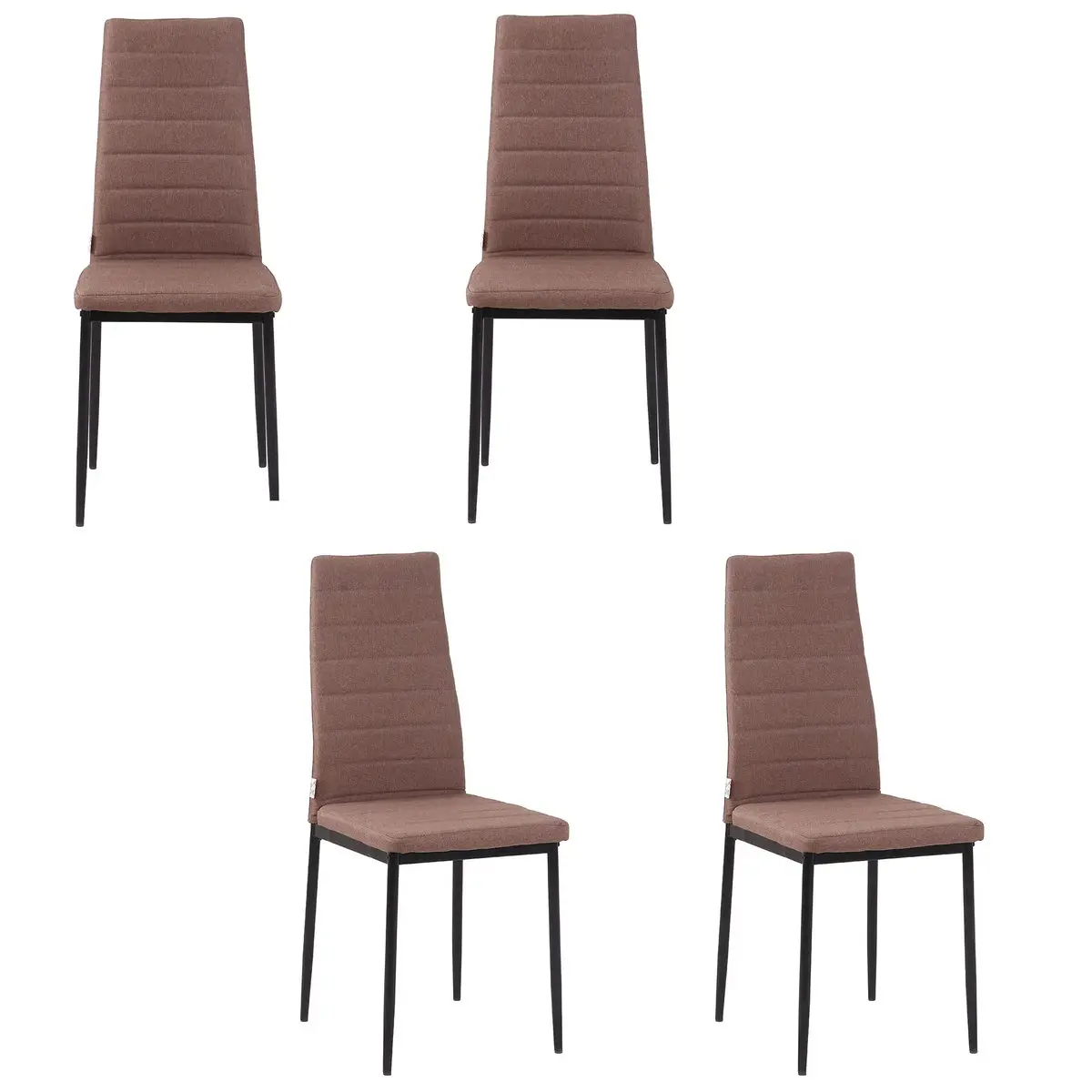 Комплект стульев Homcom 835-483V01 (Light Brown) - 2