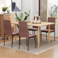 Комплект стульев Homcom 835-483V01 (Light Brown) Thumb