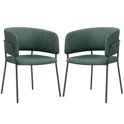 Комплект стульев Homcom 83A-138V00GN (Green) Thumb