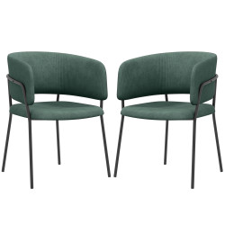 Комплект стульев Homcom 83A-138V00GN (Green) Thumb