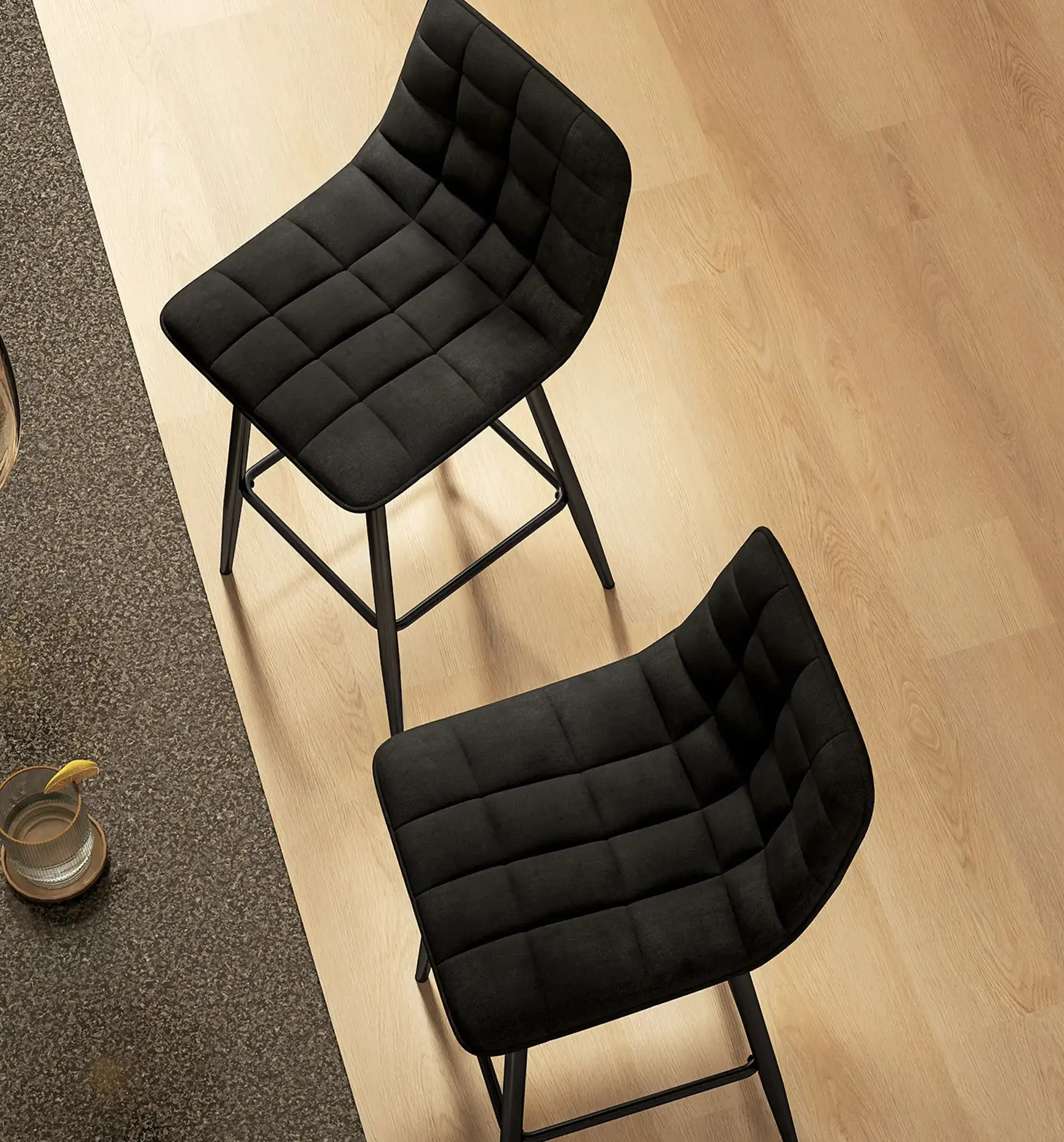 Набор стульев Homcom 835-271V00BK (Black) - 10