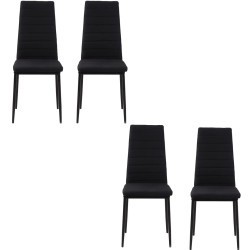 Набор стульев Homcom 835-483V01BK (Black) Thumb