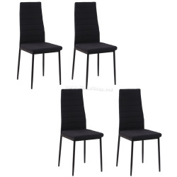 Набор стульев Homcom 835-483V01BK (Black)