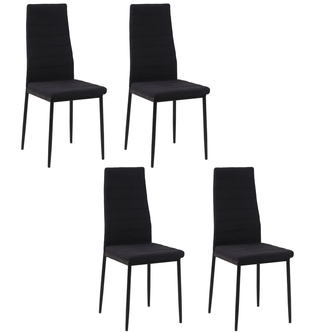 Набор стульев Homcom 835-483V01BK (Black)