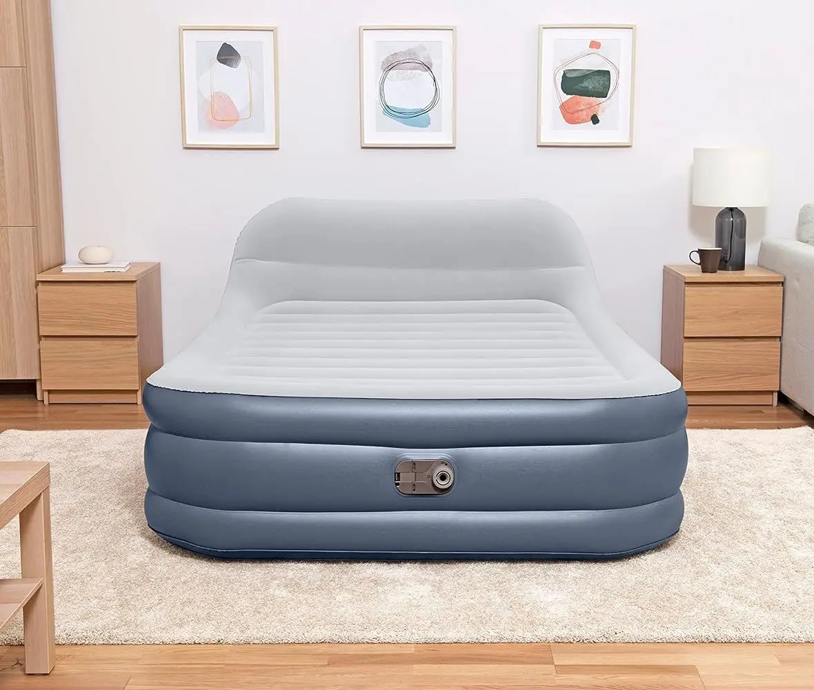 Надувная кровать Bestway SleekFlow 67923BW (Blue/Grey) - 7