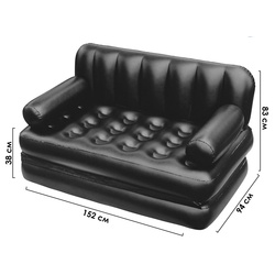Надувной диван 5в1 Bestway 75054 (Black) Thumb