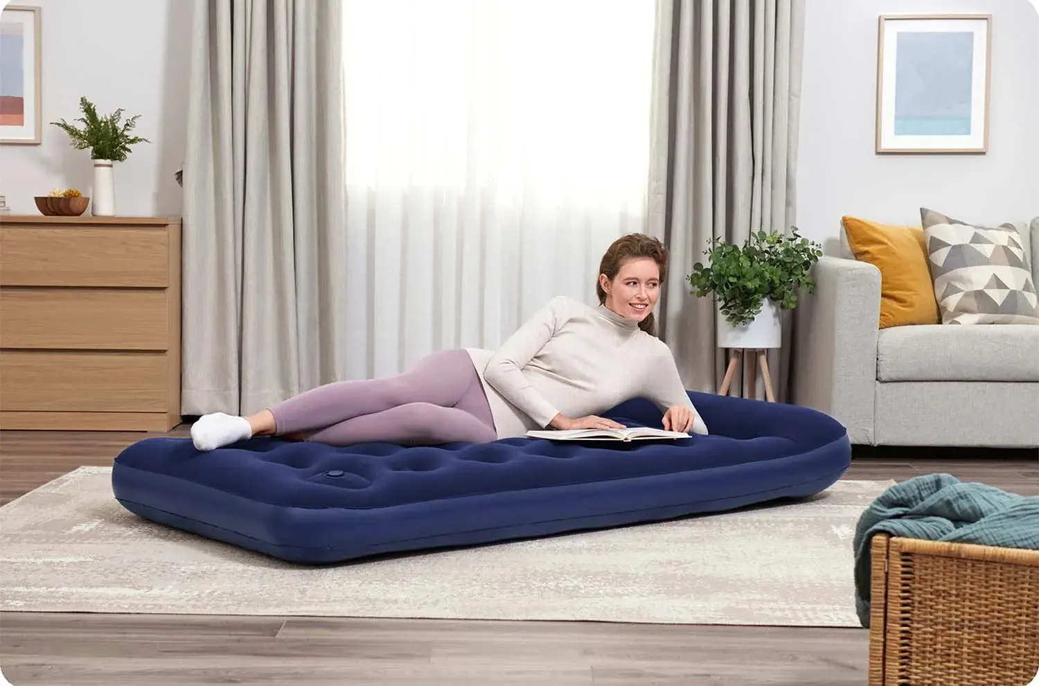 Надувной матрас Bestway 67224 (Blue) - 9