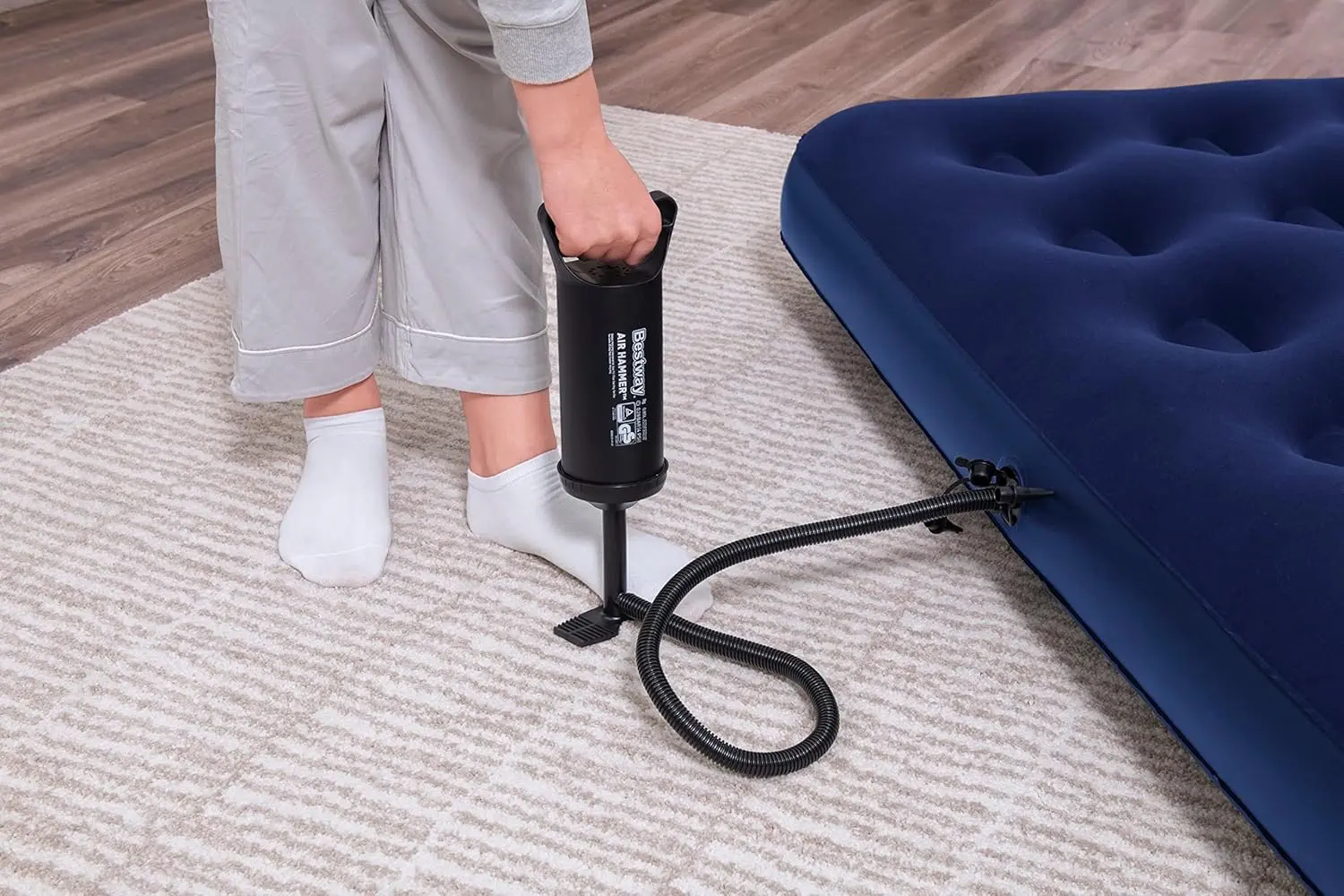 Saltea gonflanbila Bestway 67374 (Blue)