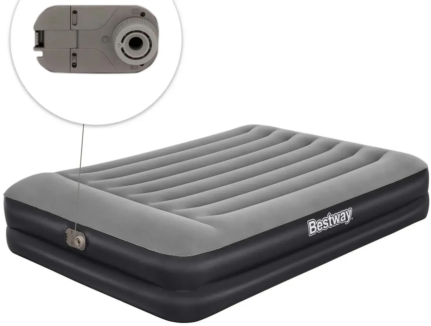 Надувной матрас Bestway 67403 (Grey/Black) - 3
