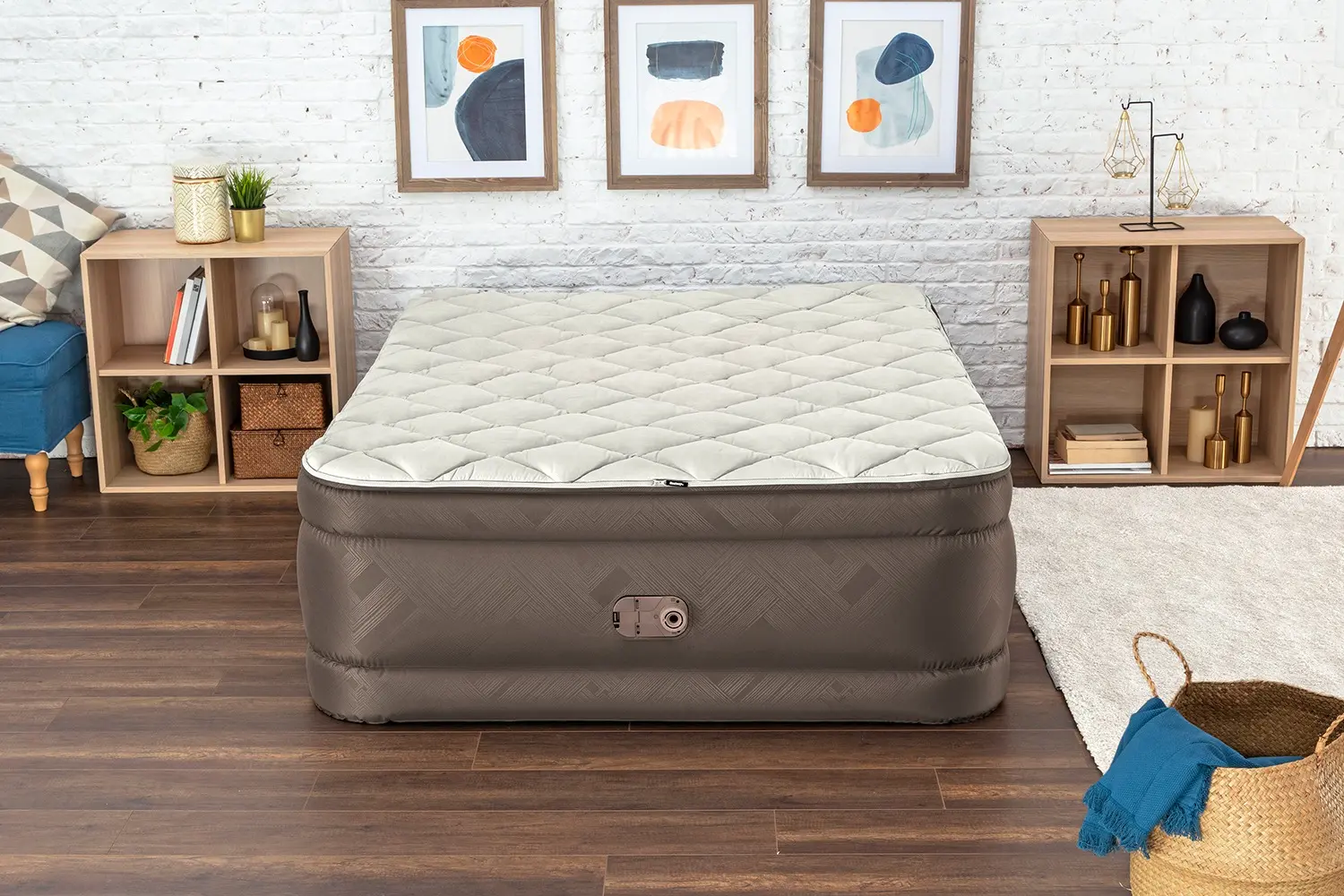 Надувной матрас Bestway 69145BW (Brown/Grey) - 2