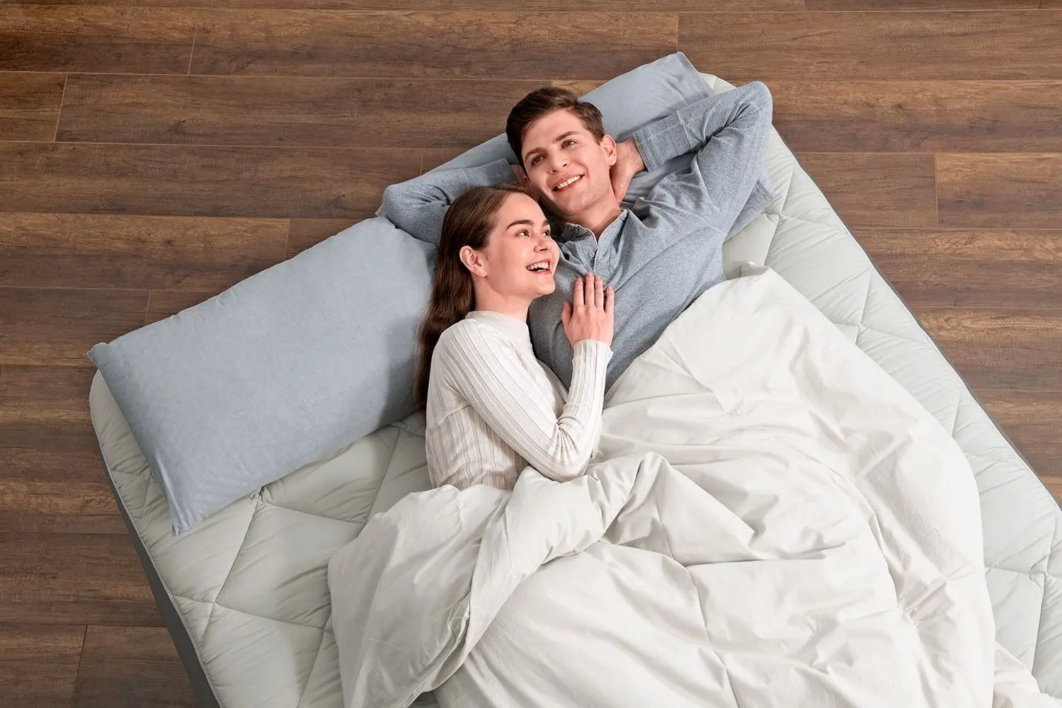 Надувной матрас Bestway 69145BW (Brown/Grey) - 7