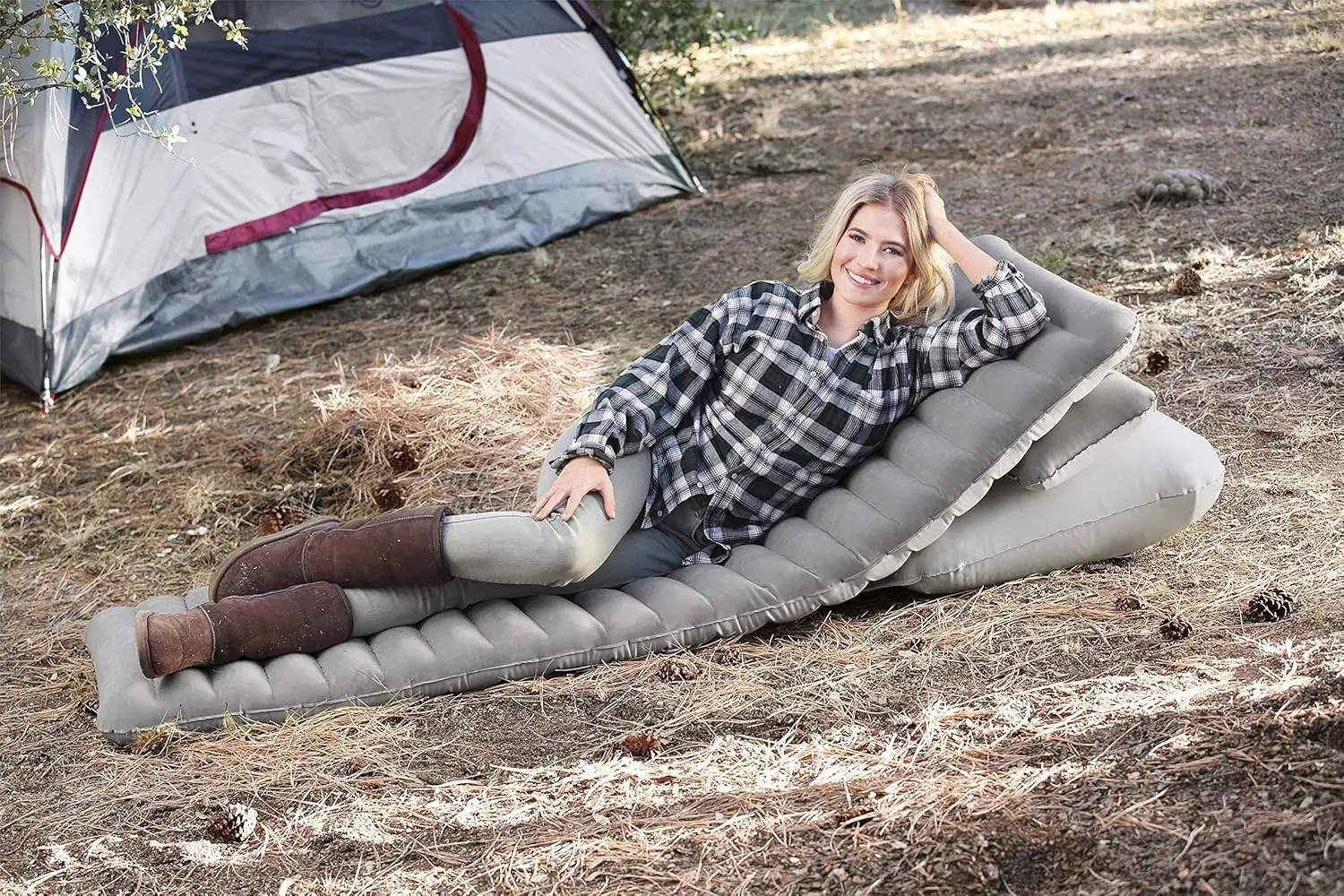 Saltea gonflabila Bestway Pavillo 67617 (Grey)