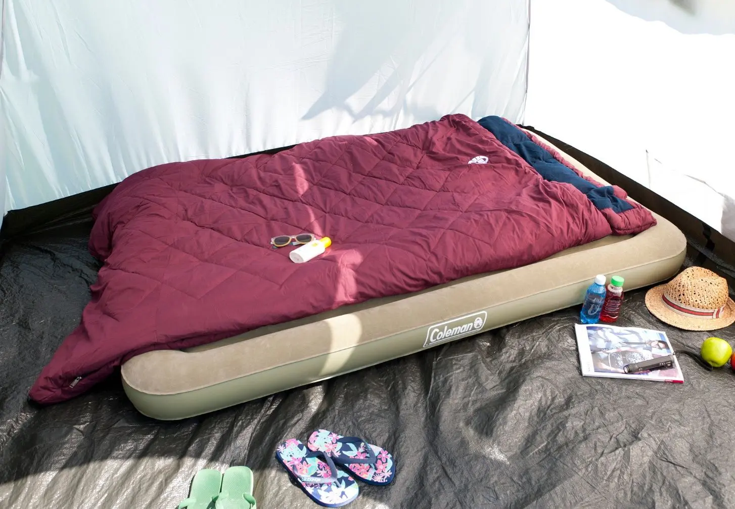 Saltea gonflabila Coleman Comfort 2000025184 (Green) - 4