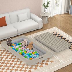 Pat gonflabil pentru copii Costway HY10389DE-GR (Grey) Thumb