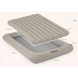 Pat gonflabil pentru copii Costway HY10389DE-GR (Grey) Thumb