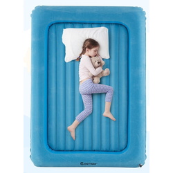 Детская надувная кровать Costway HY10389DE-QL (Blue) Thumb