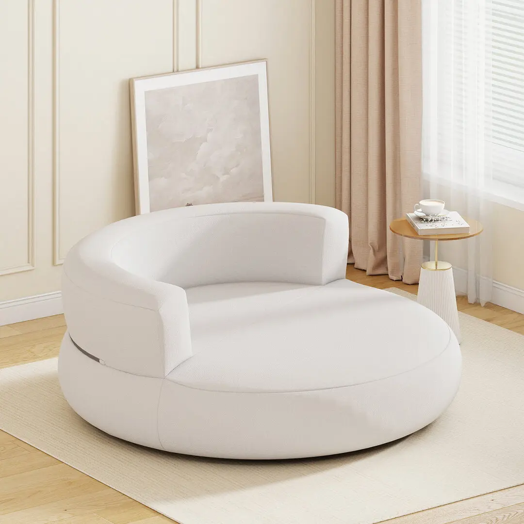 Fotoliu gonflabil Costway HV10823WH (White)