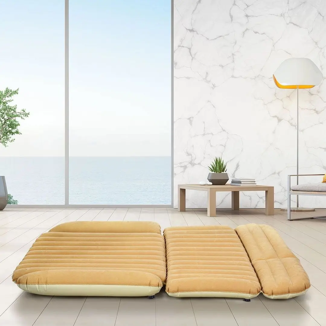 Надувной матрас Costway AP2199 (Beige) - 3